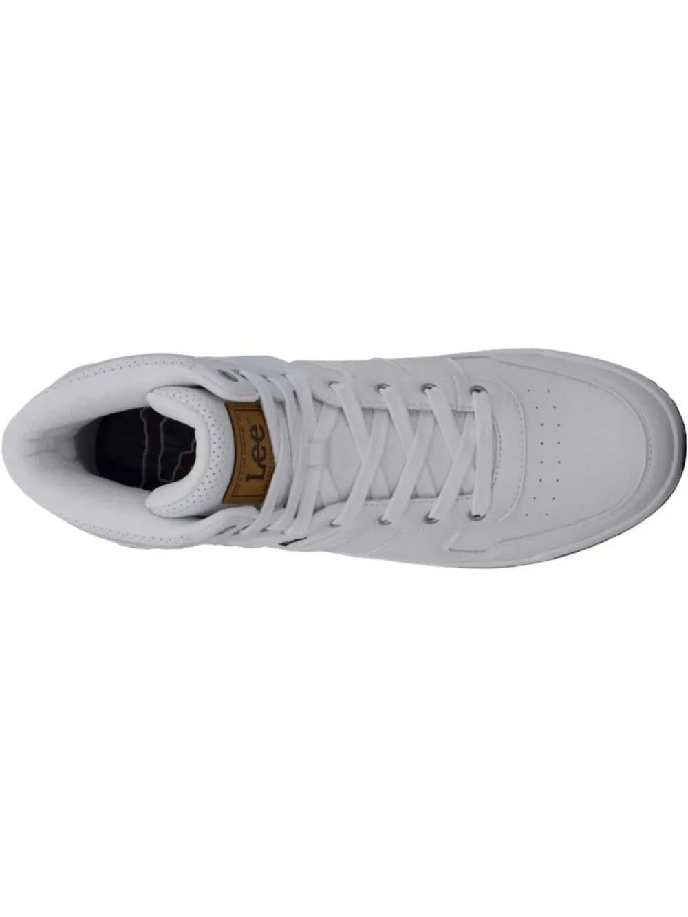 Women's White Tennis Shoes Classic Pull On High Top Athletic Running Sneakera